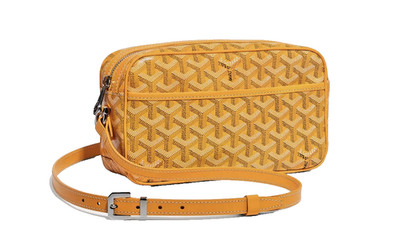 Crossbody Shoulder Strap Bag Pattern Yellow