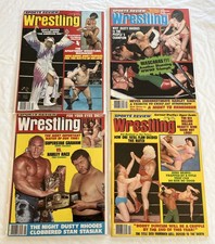 Wrestling Magazines 1978 Sports Review February April May October