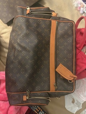 Louis Vuitton Sac Squash Shoulder Bag Brown Canvas