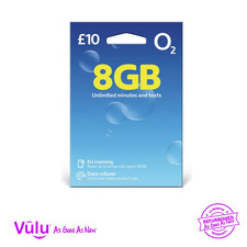 O2 NETWORK Sim Card Pay As You Go Trio SIM CARD 2G 4G 5G PLAN - £10 8GB