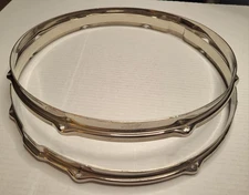 1920's LEEDY INDIANAPOLIS 14-8 SNARE DRUM HOOPS