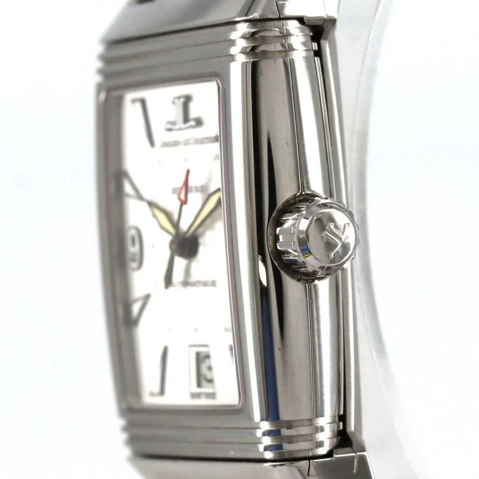 Authentic Jaeger-LeCoultre Reverso Gransport 290.8.60 Q2908101 SS Automatic  ... - Image 3 of 4