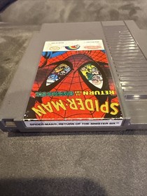 Cartucho Spider-Man: Return of the Sinister Six Nintendo NES solo probado limpio