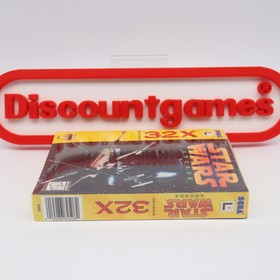 Sega Genesis 32X Game STAR WARS ARCADE - NEW & Factory Sealed with 3-Sided Seam!