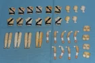 G.I. GI JOE gijoe 1984 STORM SHADOW BODY PARTS LOT waist legs arms head FREESHIP
