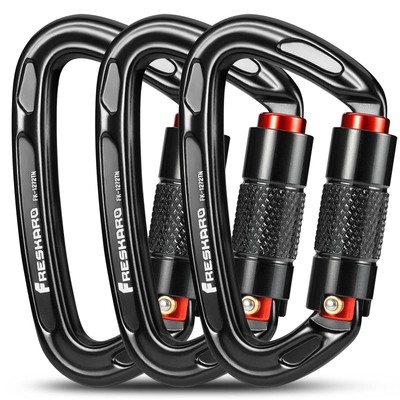 Clips de mosquetón de escalada con bloqueo automático para escalada en roca NEW