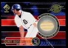 2001 PACIFIC PRIVATE STOCK GAME GEAR #70 JUAN GONZALEZ BAT NM GU
