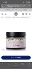 Neal’s Yard Remedies Wild Rose Beauty Balm Organic & Vegan 50g New In Box 03/27