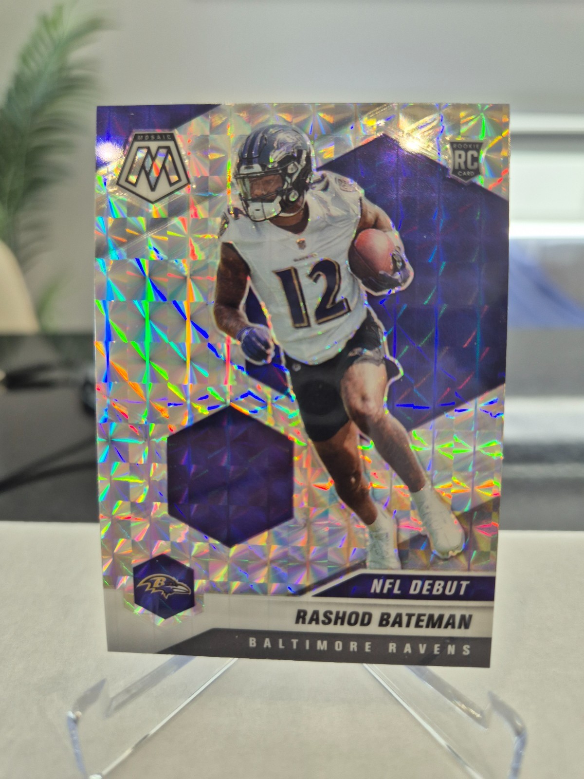 Rashod Bateman Panini Mosaic #249 Mosaic