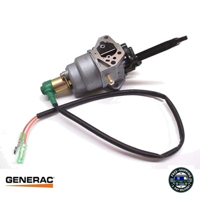 #ad #ad Generac 0J2451 Carburetor w Choke Lever for 389cc Generators $81.29