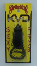 Strikeking SFKVD-10 Black Kevin Van Dam Sexy Frog 5/8oz 2.5" Hollow Body