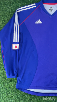 Japan 2002 Official Long Sleeve Jersey Shirt Kit – JPN L – World
