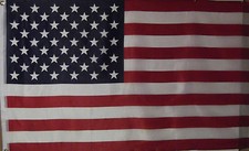 50 STAR 3 X 5 POLYESTER PRINTED USA FLAG - AMERICAN CLASSIC - NEW