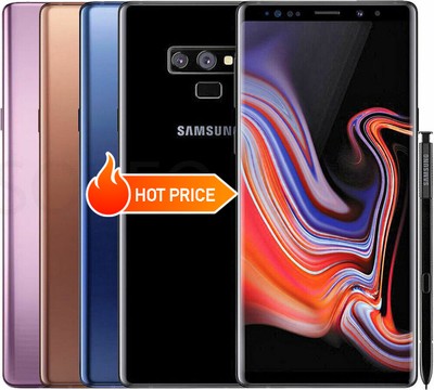 Samsung Galaxy Note 9 SM-N960U 128GB 512GB GSM Unlocked T-Mobile AT&T Verizon A+