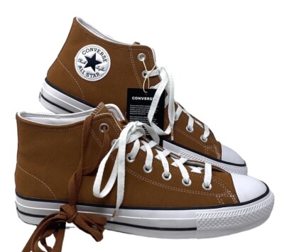 Converse CONS Chuck Taylor Pro Mid Shoes Suede Tawny Owl Sneakers Men's A04601C