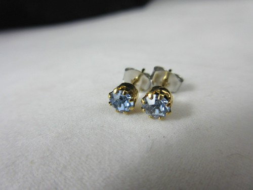 Womens Stud Earrings Ear Studs Set Ruby-Red Sapphire-Blue Aqua-Green Amber Stone - Picture 33 of 62