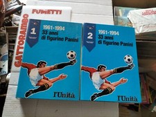 Album Calciatori Ristampa  L'Unita' Serie Completa 1961-1994 Ottimo