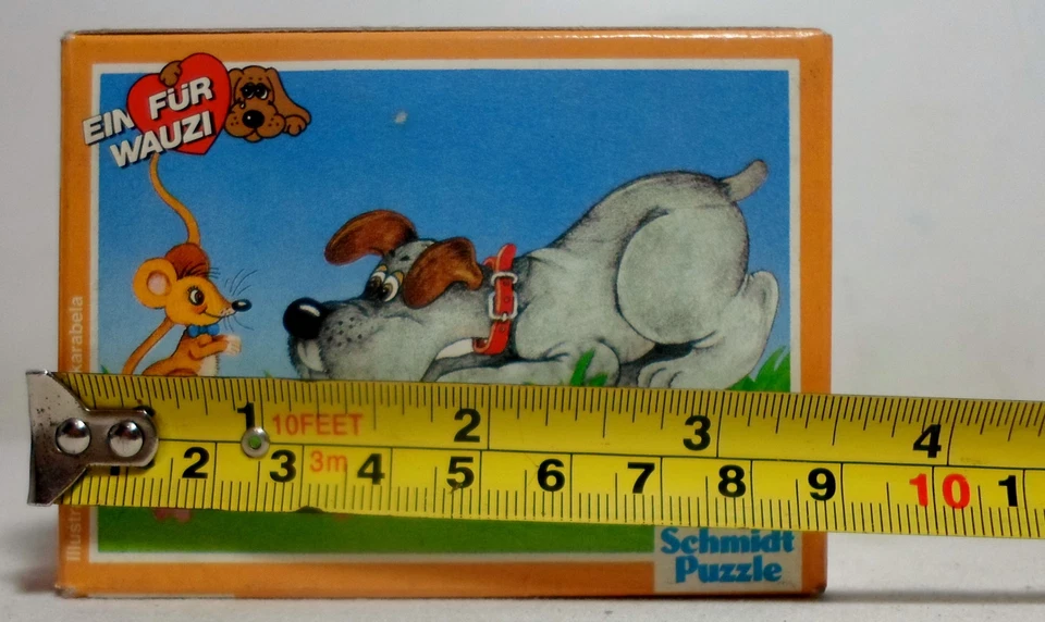 SCHMIDT PUZZLE VTG 80's # 02414 PUPPIES JIGSAW COLLECTION 54 pcs 12.5 x 17.5cm A - Image 2 of 4