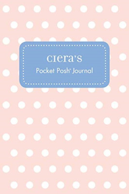 Ciera's Pocket Posh Journal, Polka Dot -  NEW Andrews Mcmeel  2016