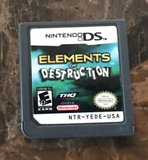 *Nintendo DS Elements of Destruction -GAME ONLY - NO BOX or MANUAL