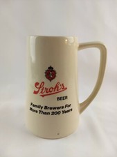 Vintage Beer Stein Strohs 982 Commemorates Philadelphia Kingwood 44413 