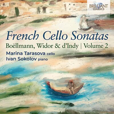 Marina Tarasova French Cello Sonatas - Volume 2 (CD) Album (Jewel Case)