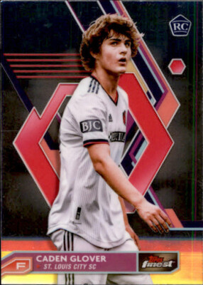 2023 Topps Finest MLS Caden Glover #21 RC Rookie