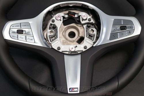 8094541 M Sport Steering Wheel Aluminum Plating Buttons 9483009 New OEM BMW X4 - Picture 4 of 15