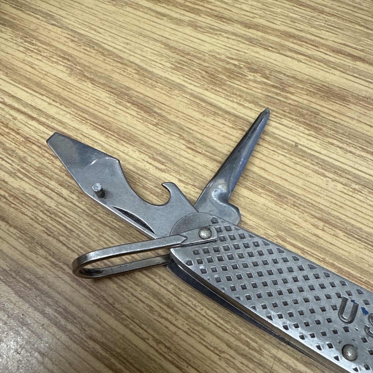 Vintage USA 1967 Camillus Military Pocket Survival Knife Vietnam