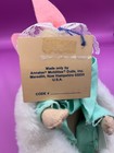 1993 Annalee baby Easter Bunny figurine in Slipper w/green blanket lace w/ tag — photo 6