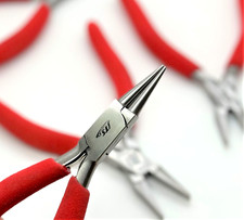 Ergonomic Round Nose Pliers Wire Wrapping with Foam Handles Jewelry Making Tool