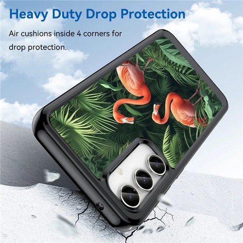 animals big flamingo tree Non slip Case For Samsung A15 A16 S23 S24 S25 Ultra FE - 第 24/25 張圖片