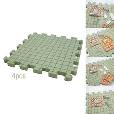 4 Pieces Blocking Mats for Knitting Woven Board Thick Practical Crafts