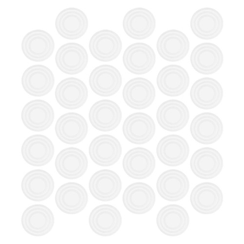 400 Piezas Parachoques Transparente, Protector Mueble, Parachoques, Armarios, - Imagen 6 de 12