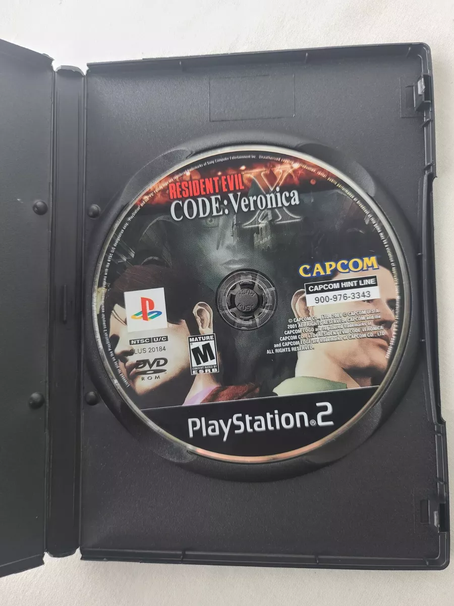 Resident Evil Code: Veronica X (Sony PlayStation 2, 2001) for sale online