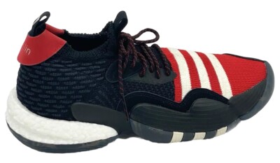 Adidas Men s Red Black Trae Young 2.0 Sneakers Shoes IF2163 Size 10.5