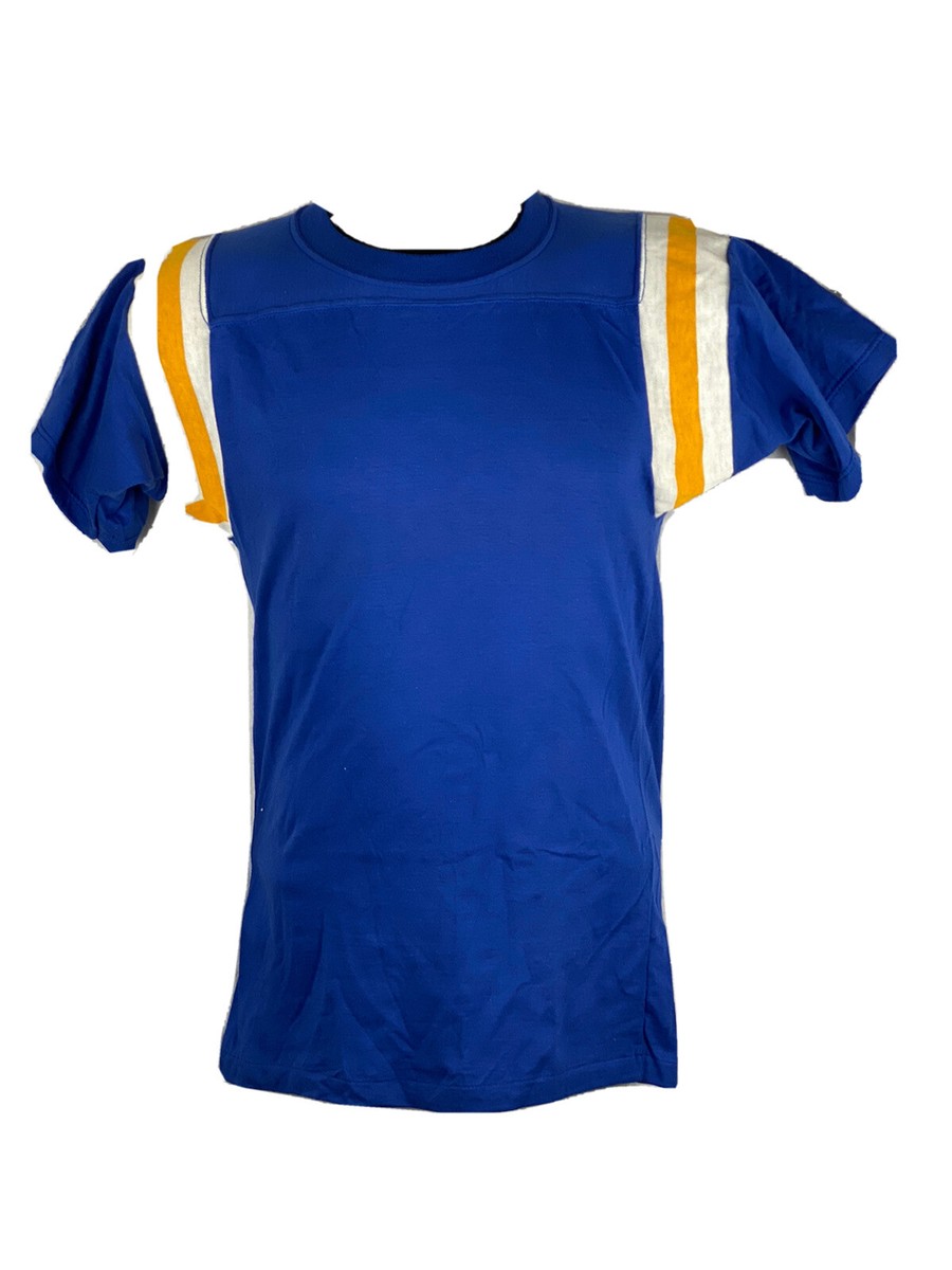 70s vintage yellow × blue football tee 70s vintage yellow × blue football tee