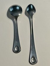 Vintage Baby Spoons Gerber Oneida  The First Years Lot Of 2 Engraved Stainless