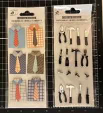 Little Birdie Handmade Embellishments SHIRTS or SPARKLE TREASURE TOOLS Dad