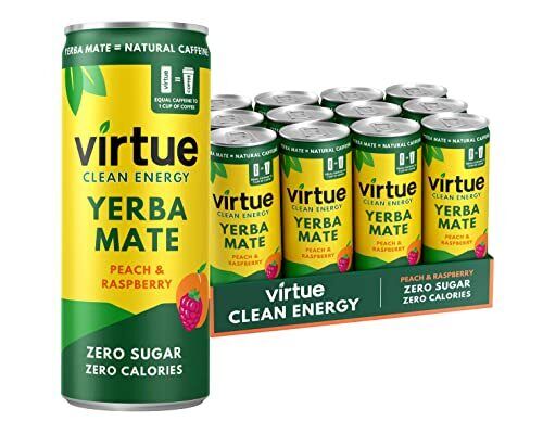 Virtue Yerba Mate - natürliches Energy-Drink - zuckerfrei, kalorienfrei, veganes Keto - Bild 1 von 7