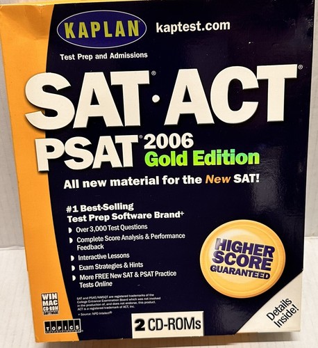 Kaplan Sat Act PSAT 2006 Gold Edition