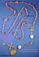 Cancer du sein - Chapelet pleine grandeur Sainte Agathe *