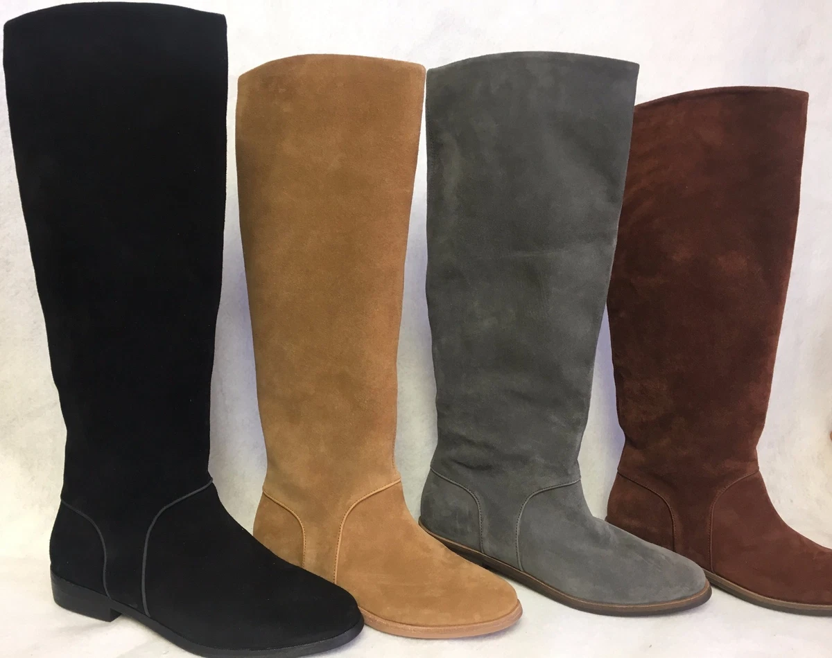 UGG Australia DALEY Gracen TALL Suede Equestrian BOOTS Piping