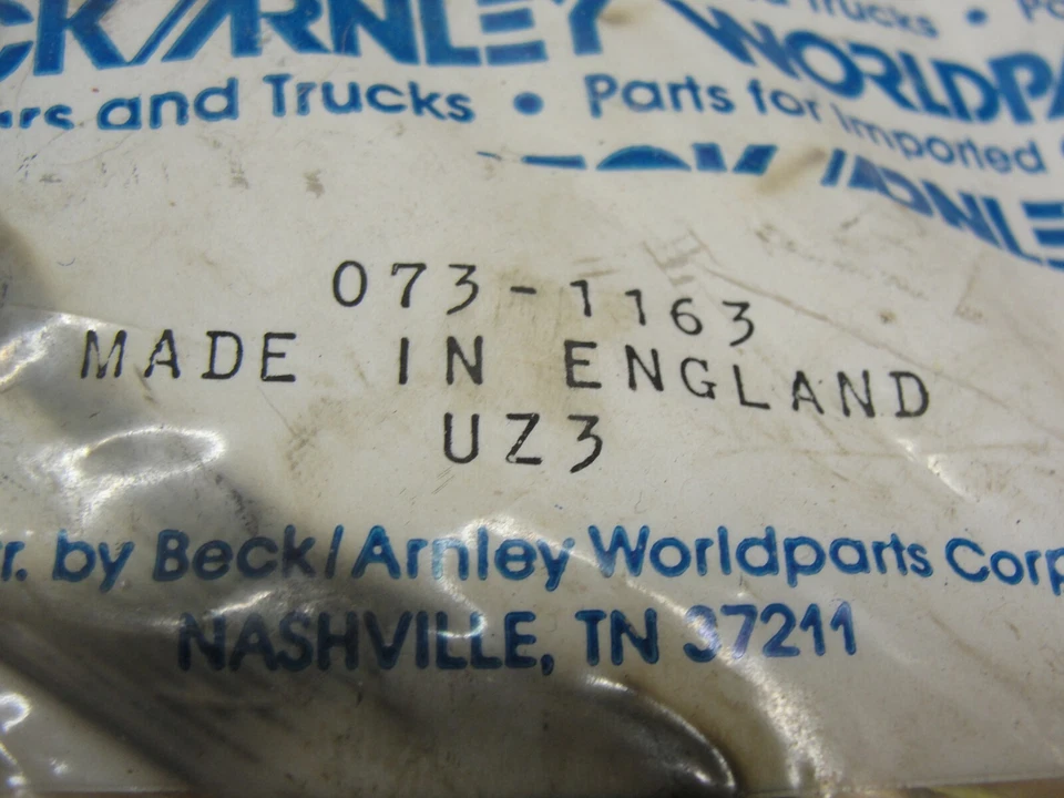 2 ~ NUEVO 1962 - 1976 TRIUMPH MANGUERA DE FRENO BECK / ARNLEY 073-1163 Foto 2 de 3