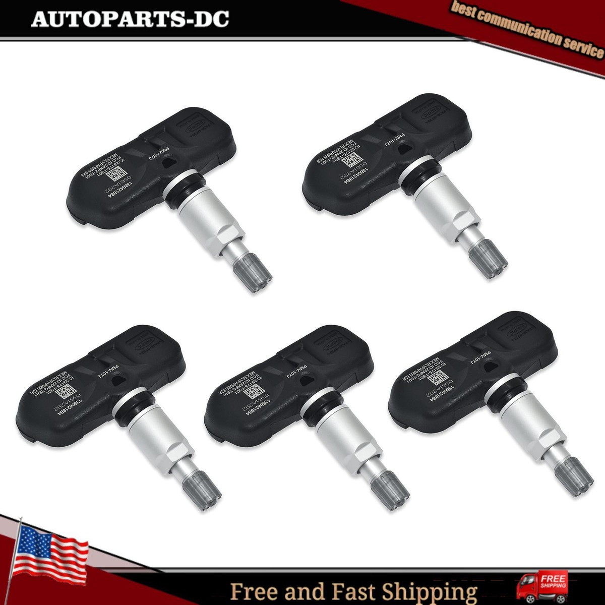 5x Tire Pressure Sensors For Toyota 4Runner Lexus CT ES GS 42607