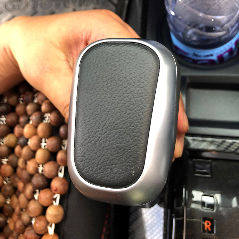 ABS Interior Gear Shift Knob Cover Trim For Toyota Fortuner 20152019