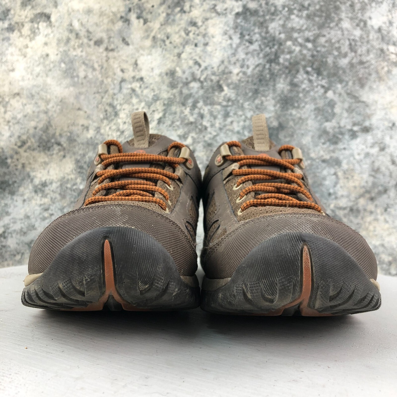 Scarpe da trekking Merrell da donna taglia 9 Siren Sport Q2 in pelle marrone stringate J37458