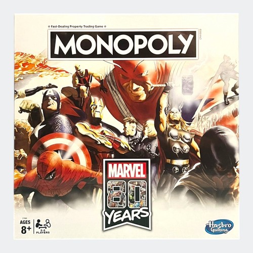 Marvel 80 Years (2018) + Black Panther (2018) Monopoly Board Games - New Sealed - Picture 10 of 24