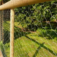 50M Chicken Wire Mesh Fencing Galvanised Netting Rabbit Fence Pet Garden 0.52 per metre