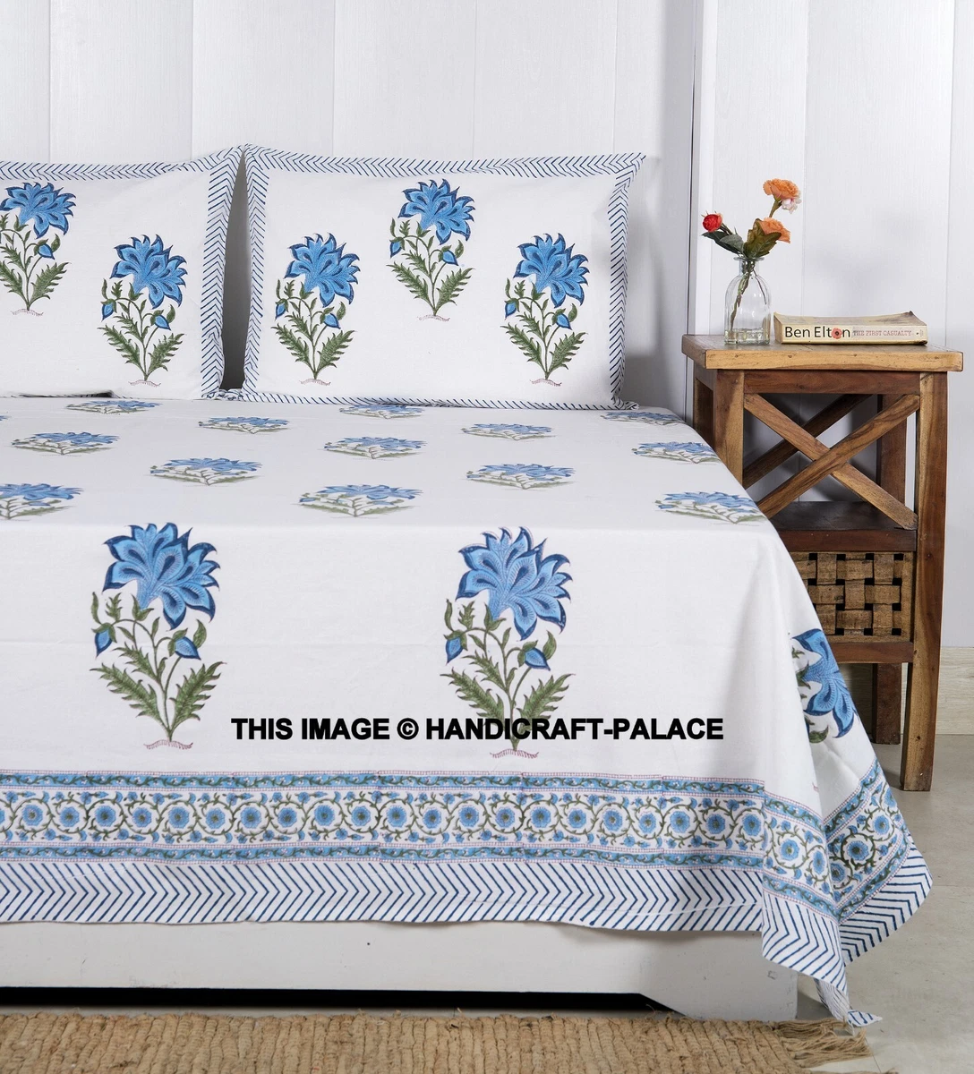 Used queen cheap bed set
